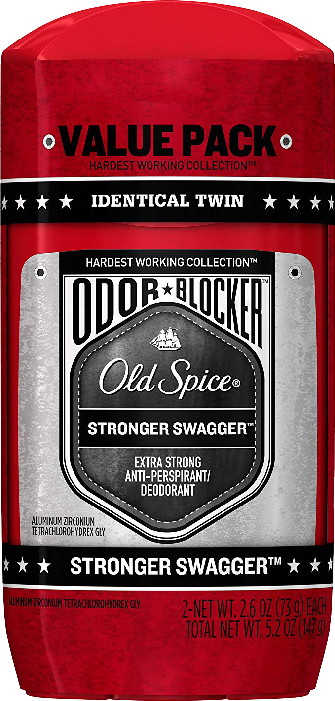 Old Spice Stronger Swagger Deodorant Pack PNG