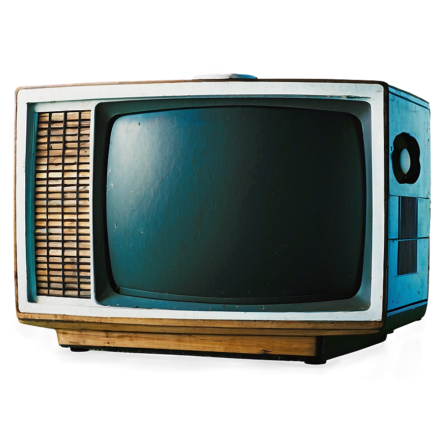 Old Television Back View Png 89 PNG