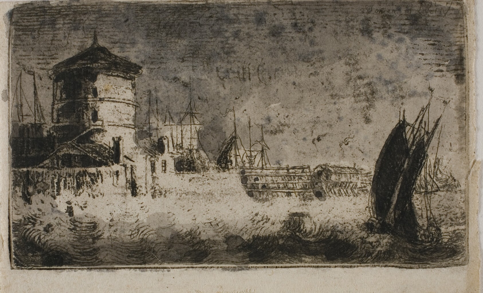 Old Tower, Leith Wallpaper