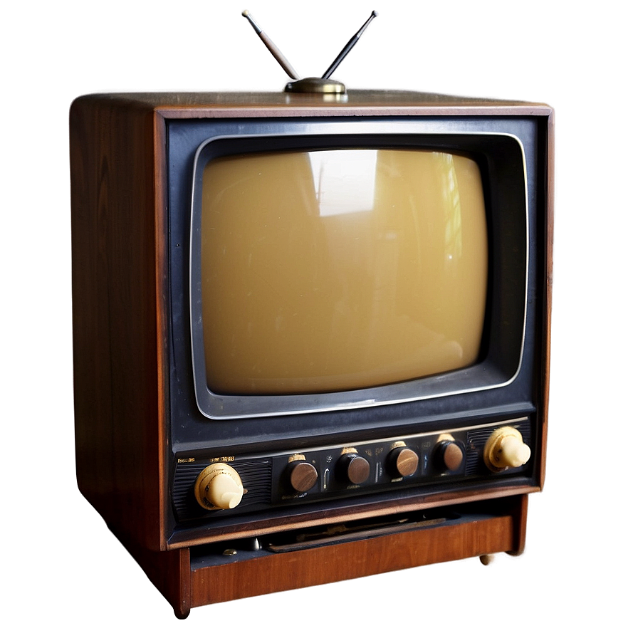 Download Old Tv With Vhf Uhf Knobs Png 26 | Wallpapers.com