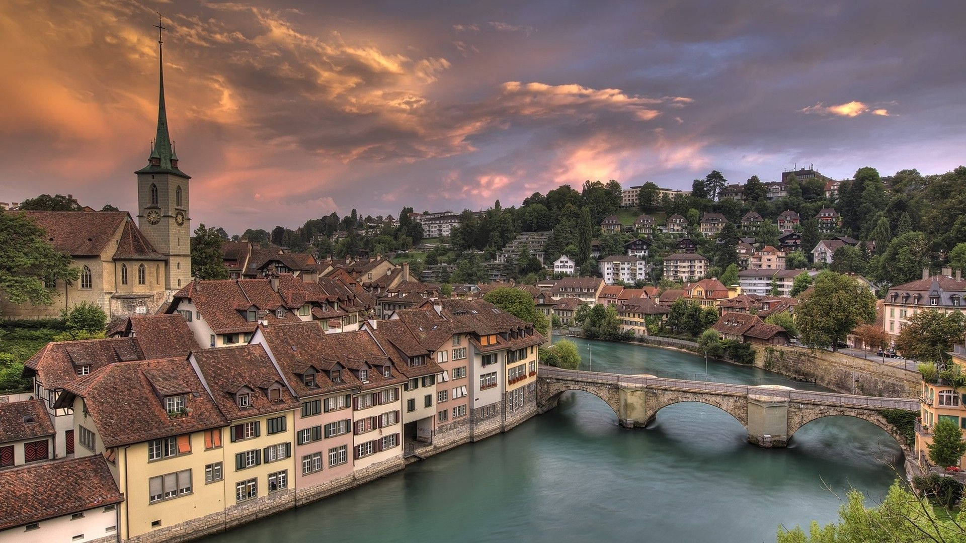 Old Village In Switzerland Europe Picture