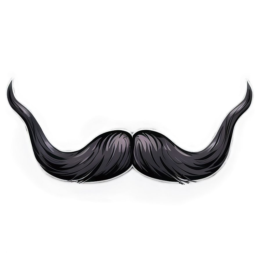Old Western Sheriff Mustache Png 21 PNG