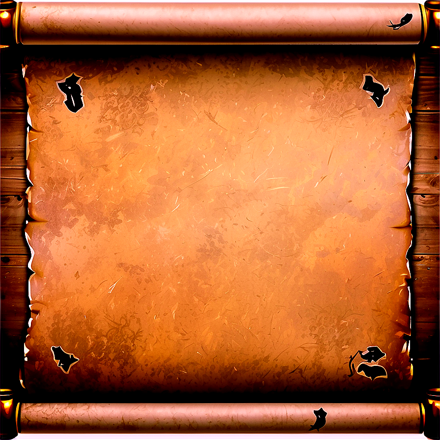 Old Western Wanted Scroll Png 06262024 PNG