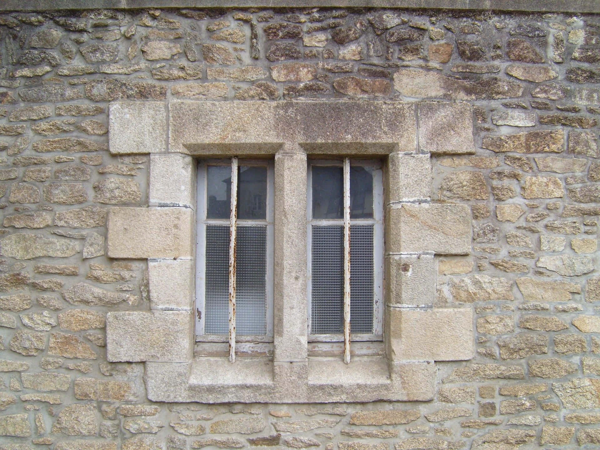 Einfenster Mit Gitterstäben Wallpaper
