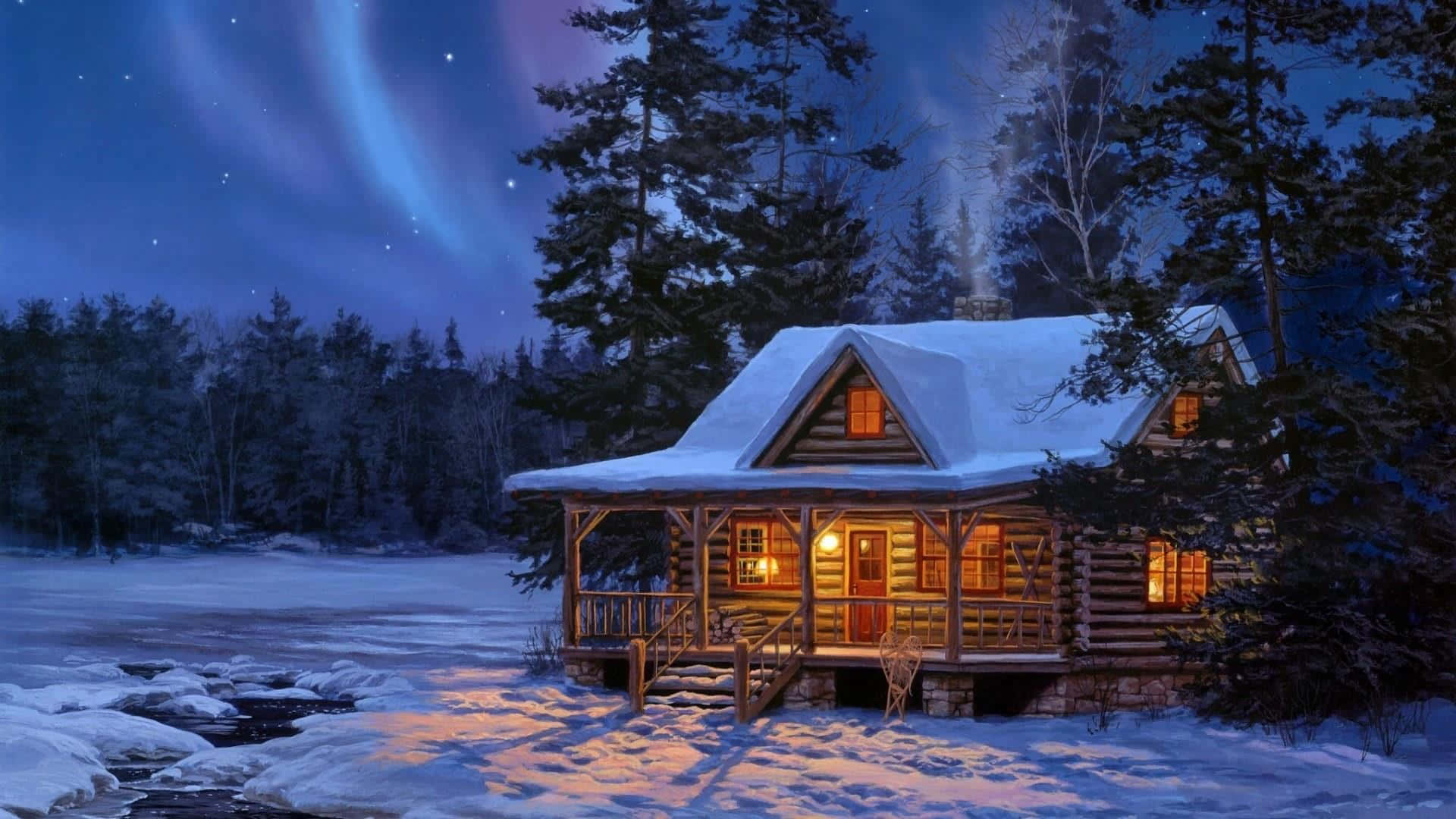 Experience the Beauty of Old Winter Wallpaper