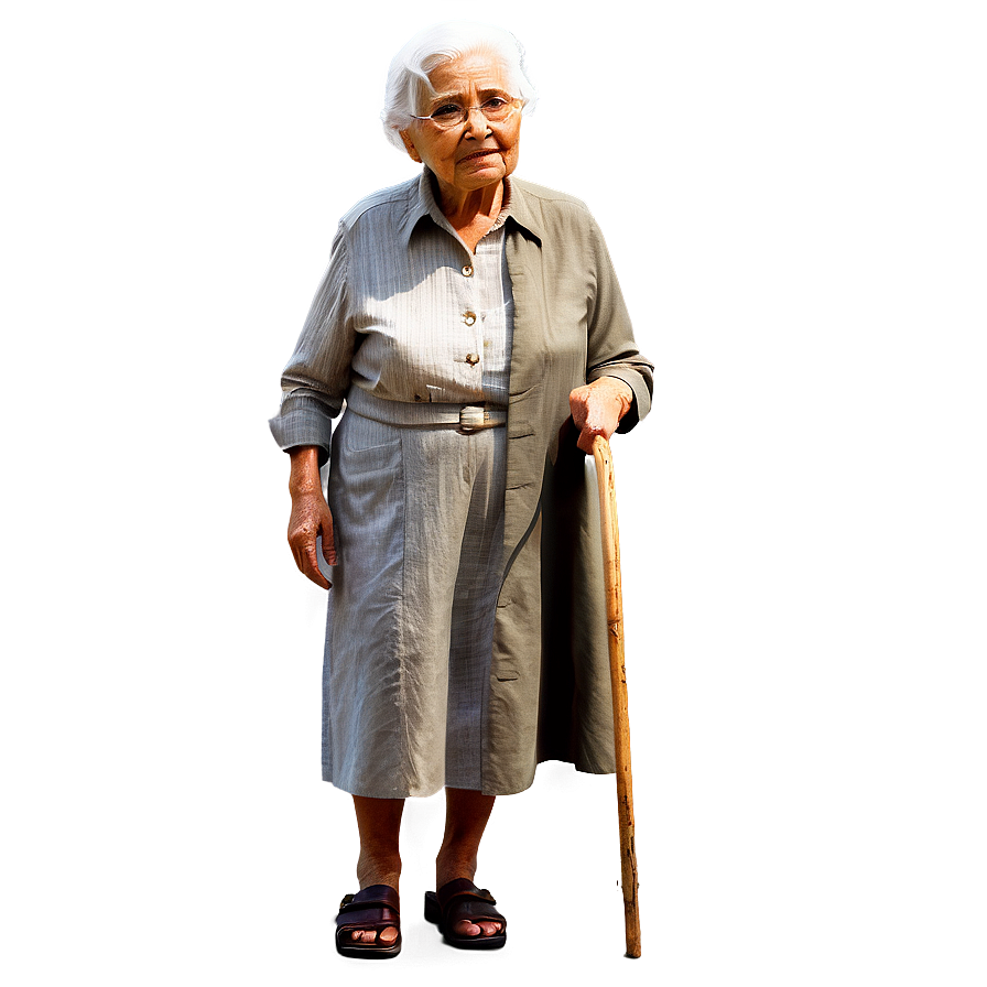 Old Woman A PNG