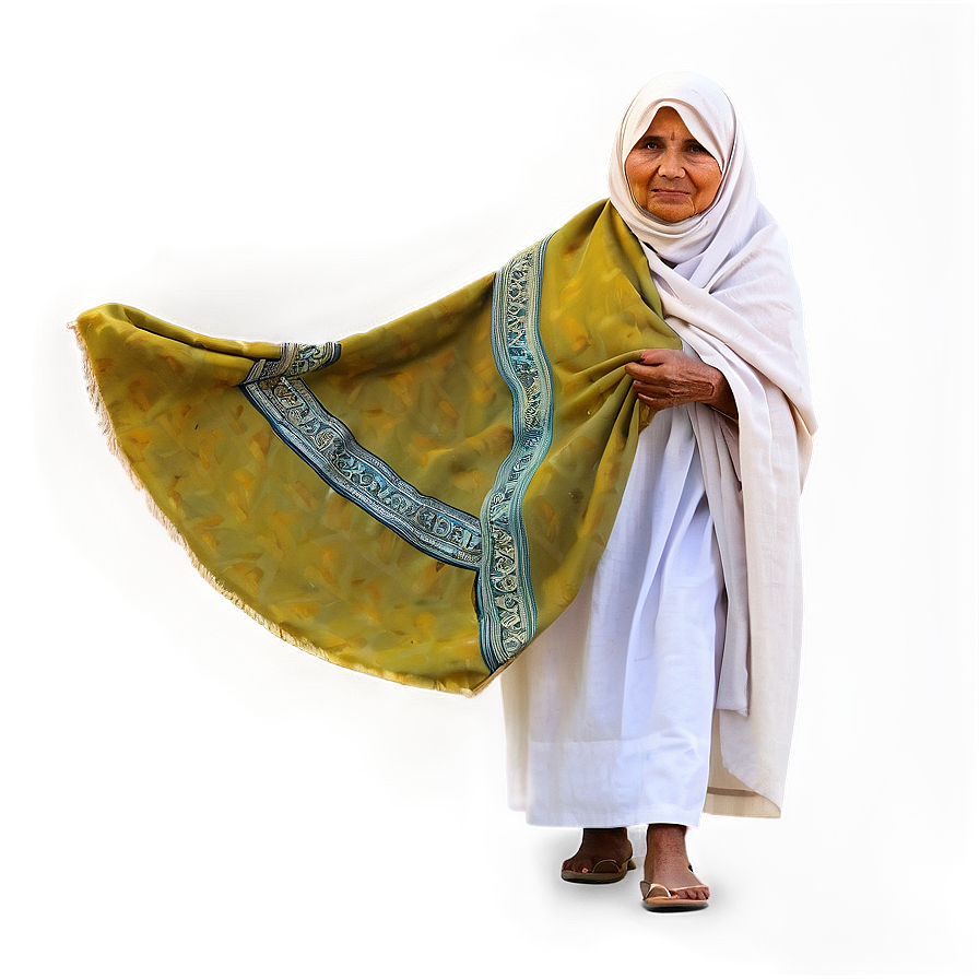 Old Woman With Shawl Png 06202024 PNG