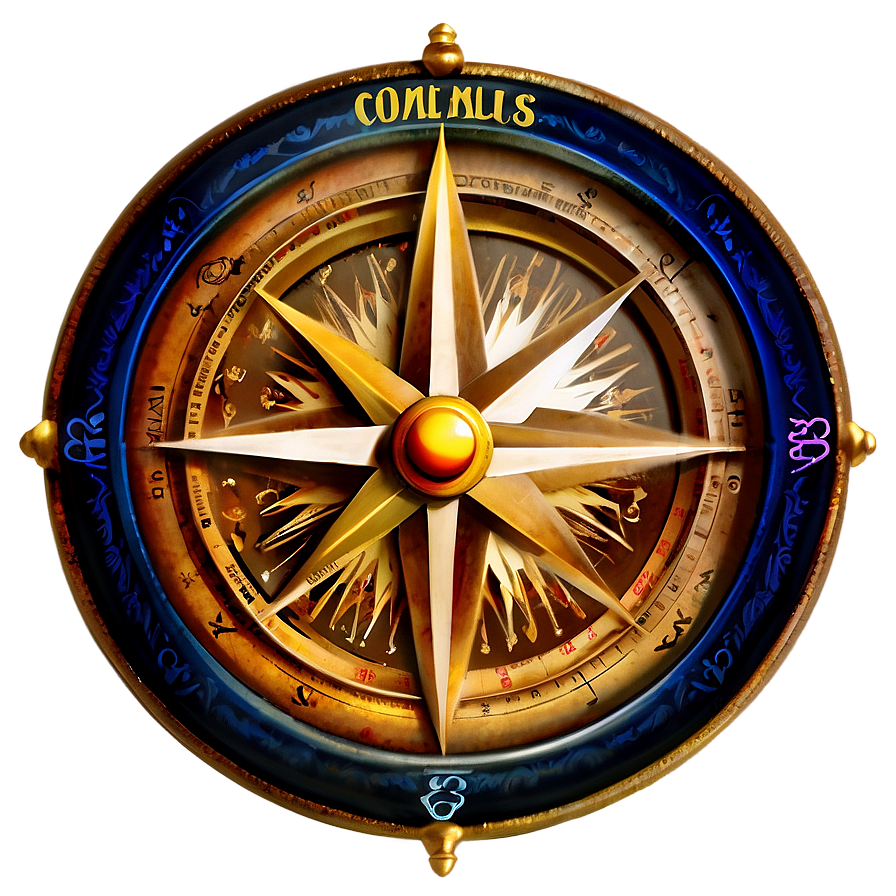 Old World Compass Png 79 PNG
