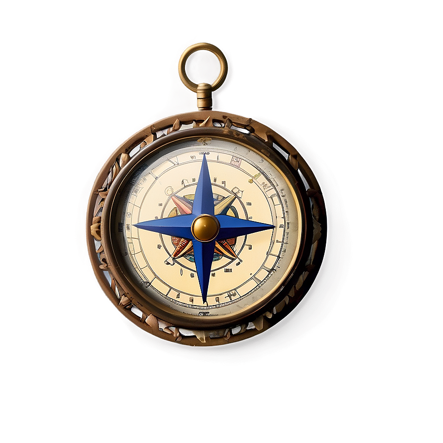 Old World Compass Png Pwe2 PNG