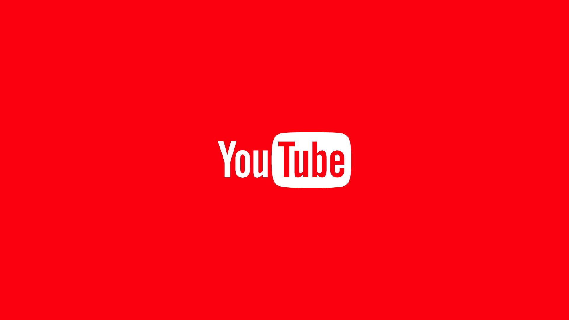 Gamle YouTube Logo minimalistisk tapet Wallpaper