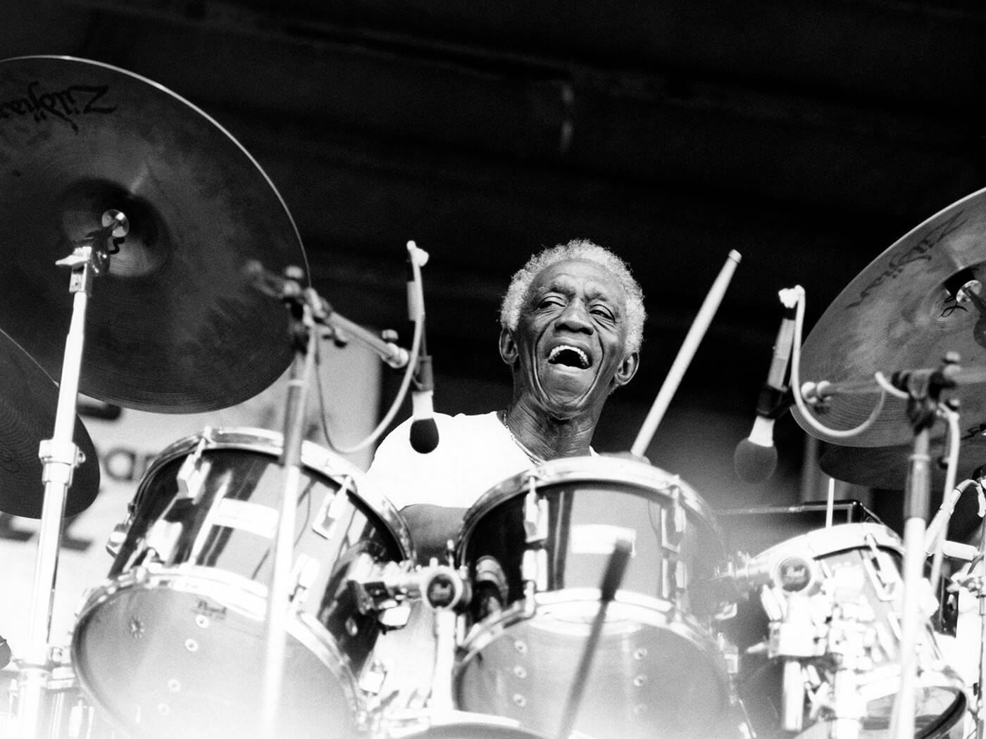 Older American Jazz Drummer Art Blakey Picture