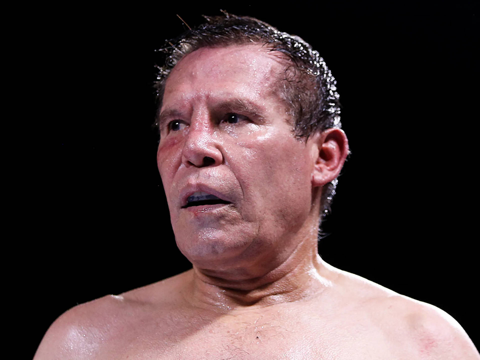 Older Julio Cesar Chavez Close Up Wallpaper