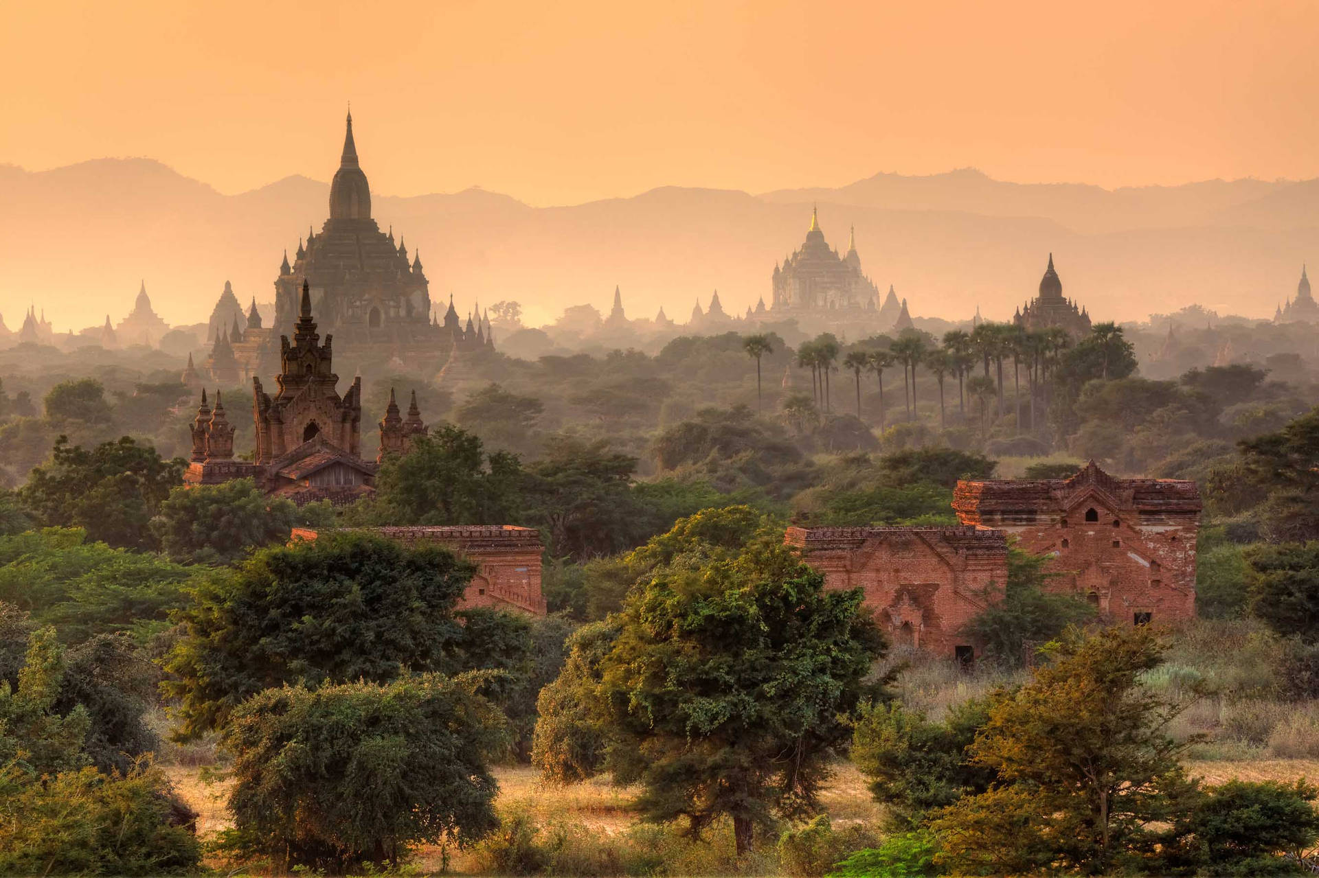 Oldest Pagodas From Burma