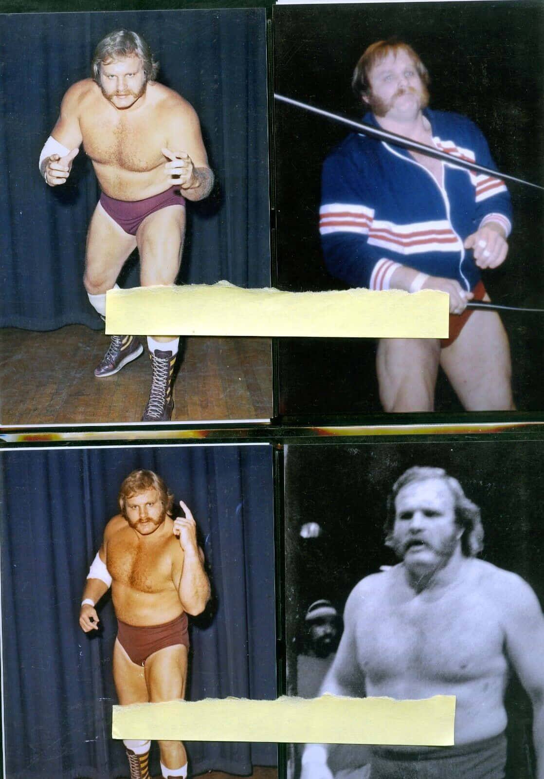 Ole Anderson Several Pictures Collage Wallpaper