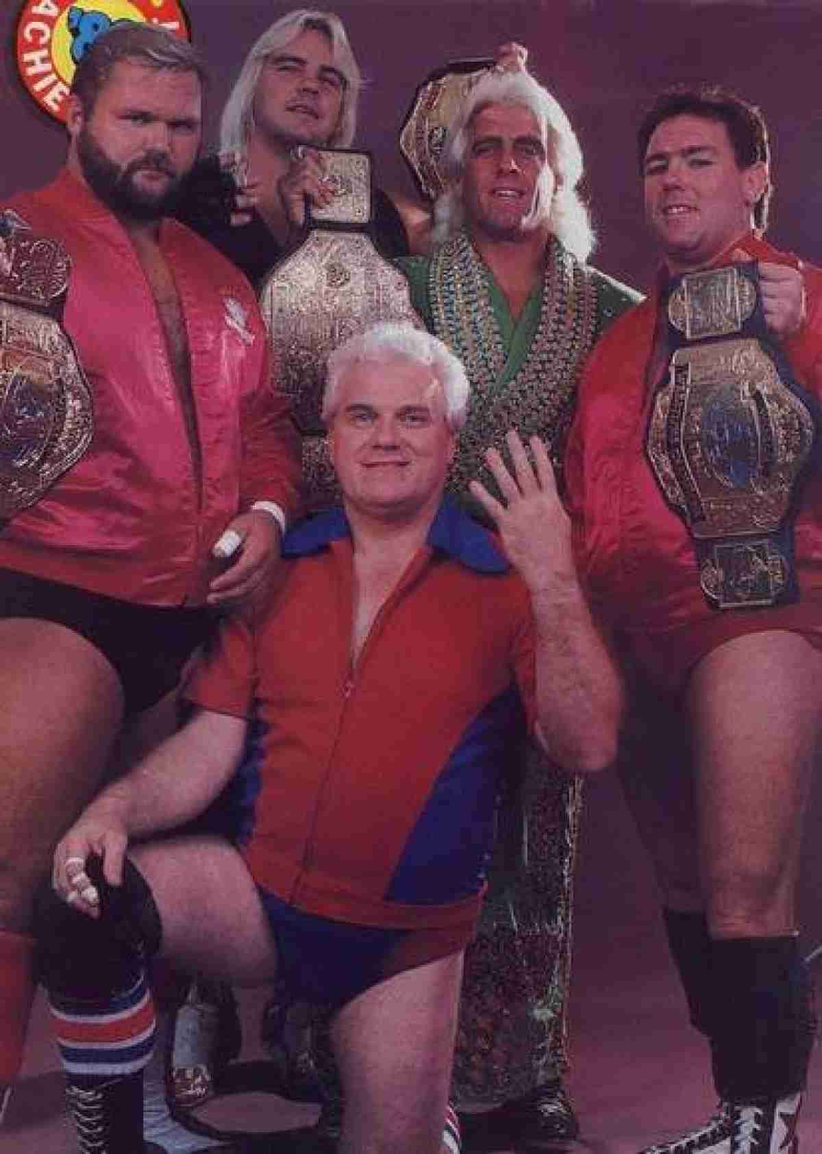 Ole Anderson With The Four Horsemen Wallpaper