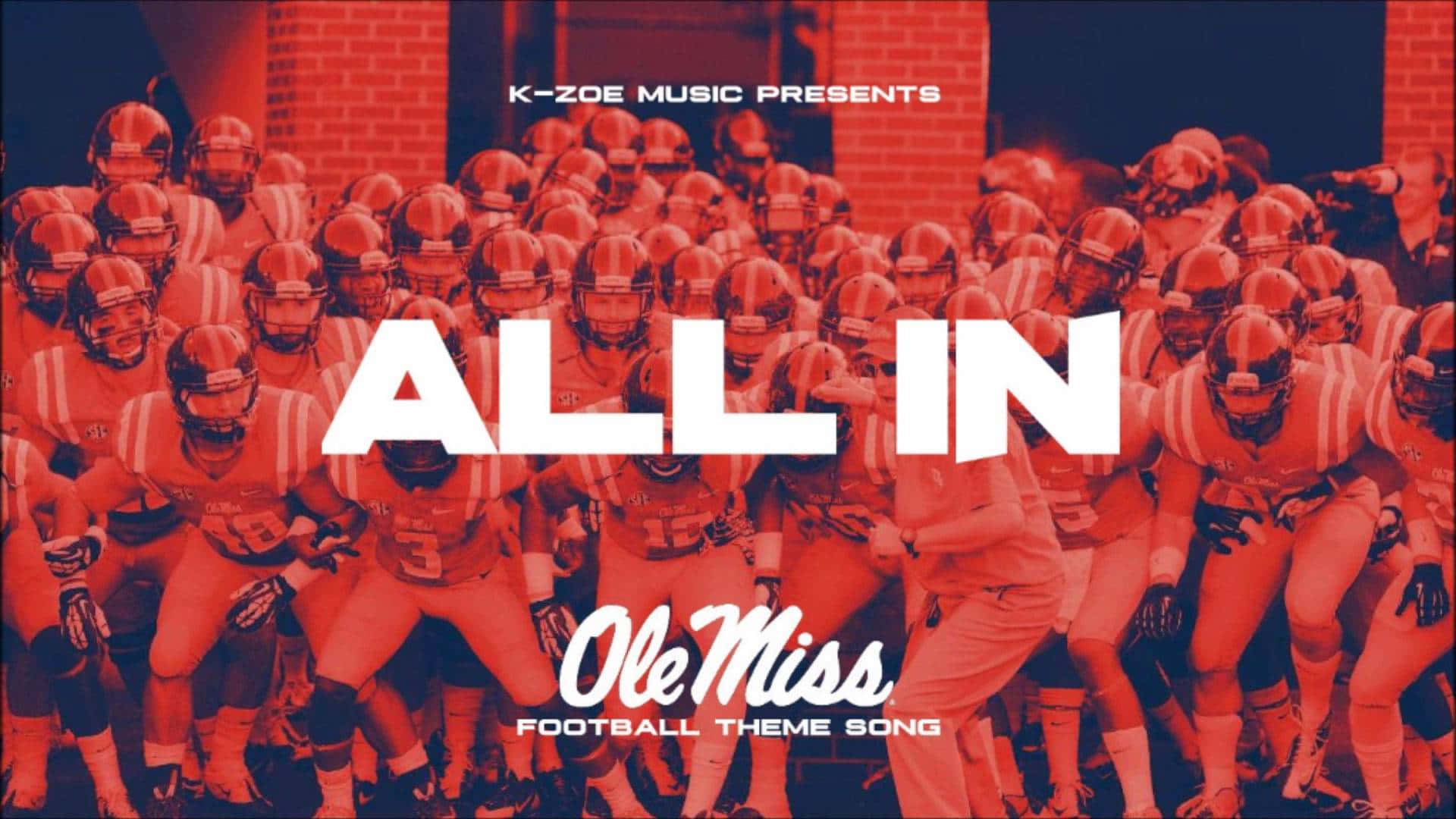All In Ole Miss Poster Wallpaper