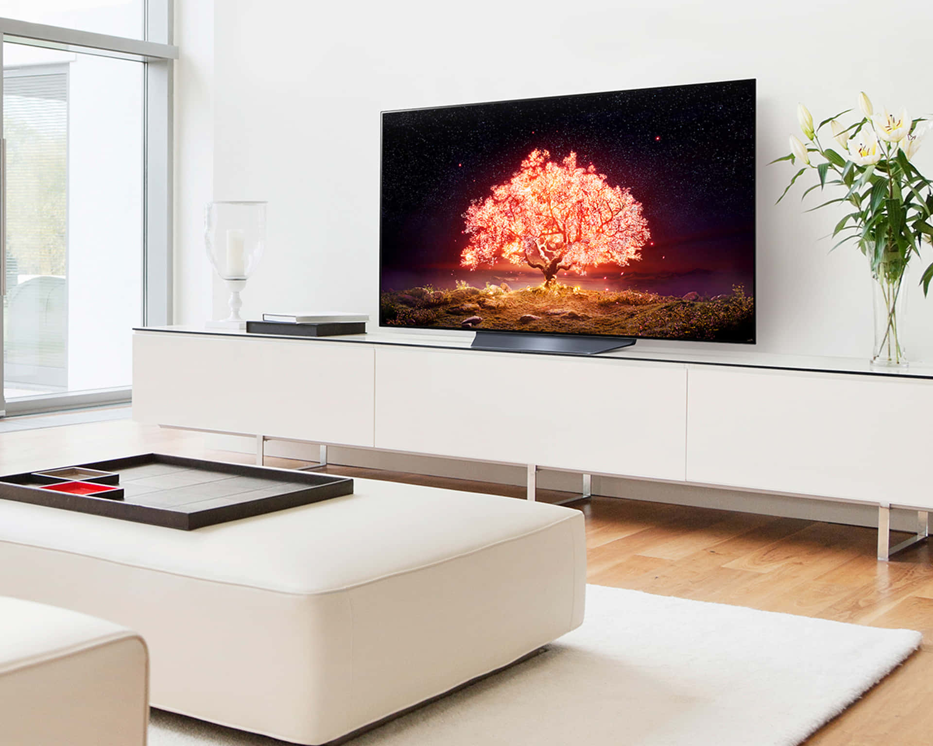 Oled TV In Living Room Picture