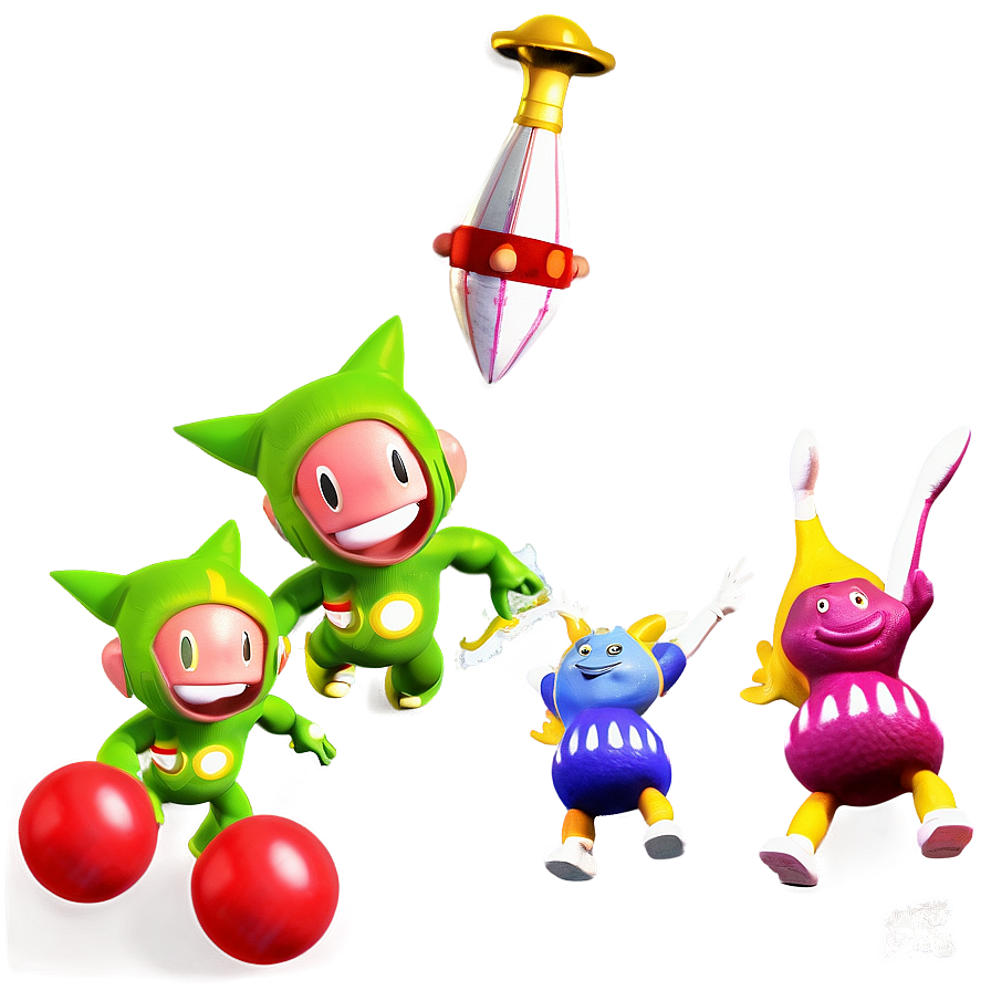 Olimar Adventure Scene Png Luu95 PNG