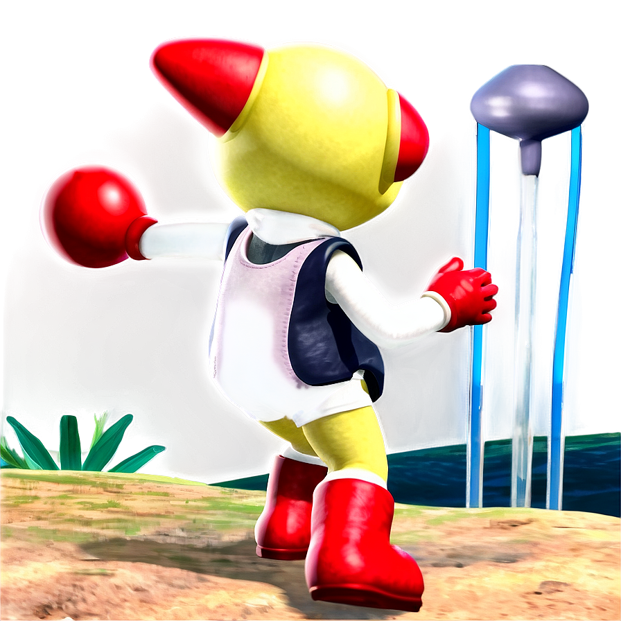 Olimar In Action Png 06242024 PNG