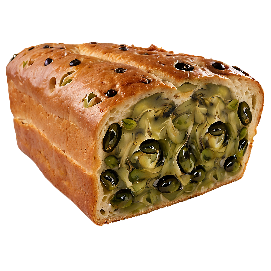 Olive Bread Slice Png Sbo PNG