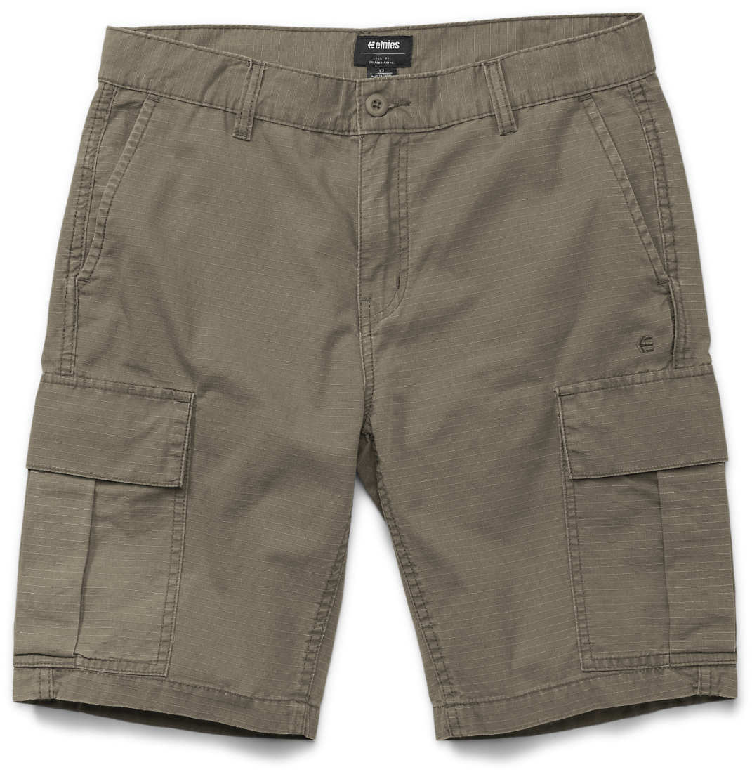 Olive Cargo Shorts PNG