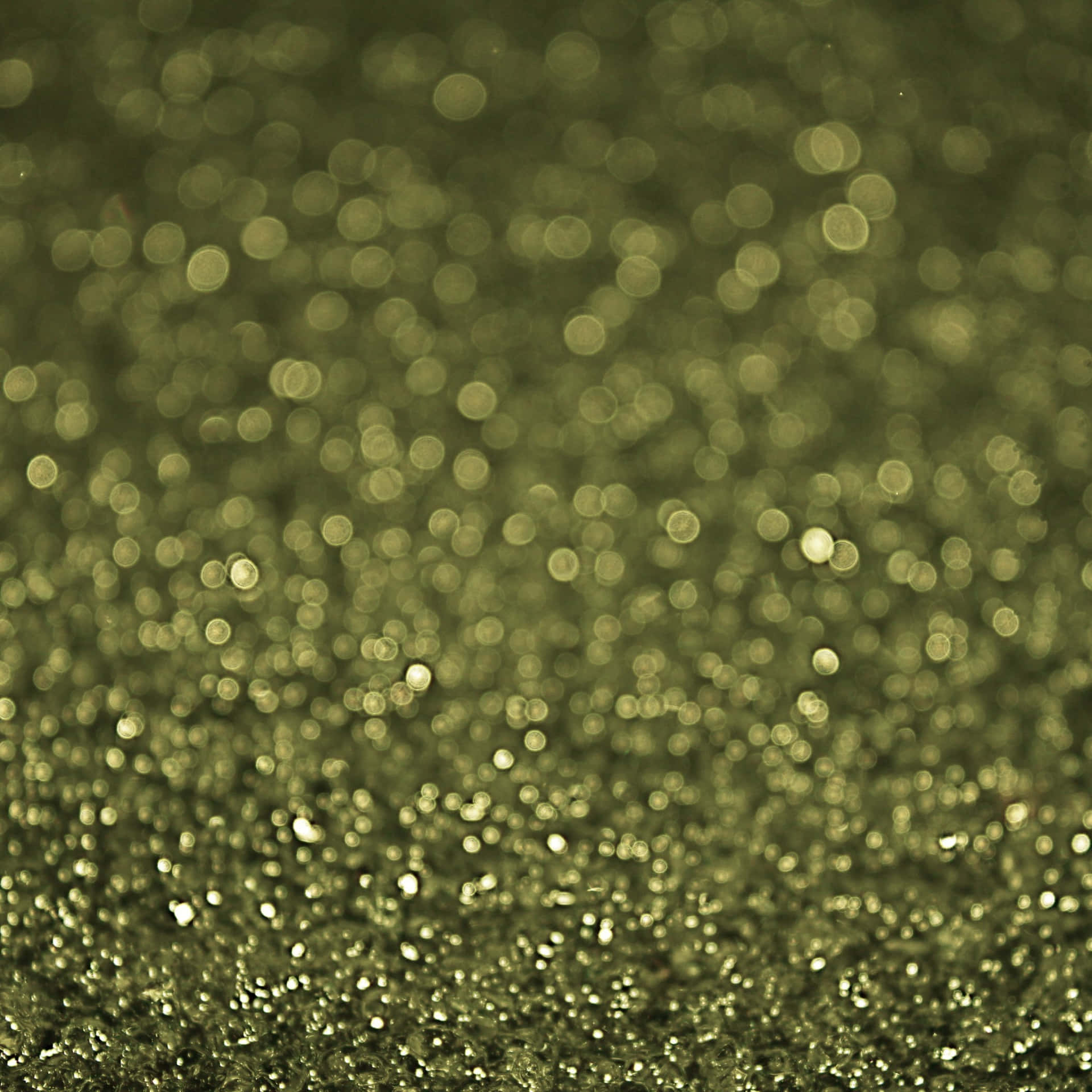 Olive Green Glitters Background