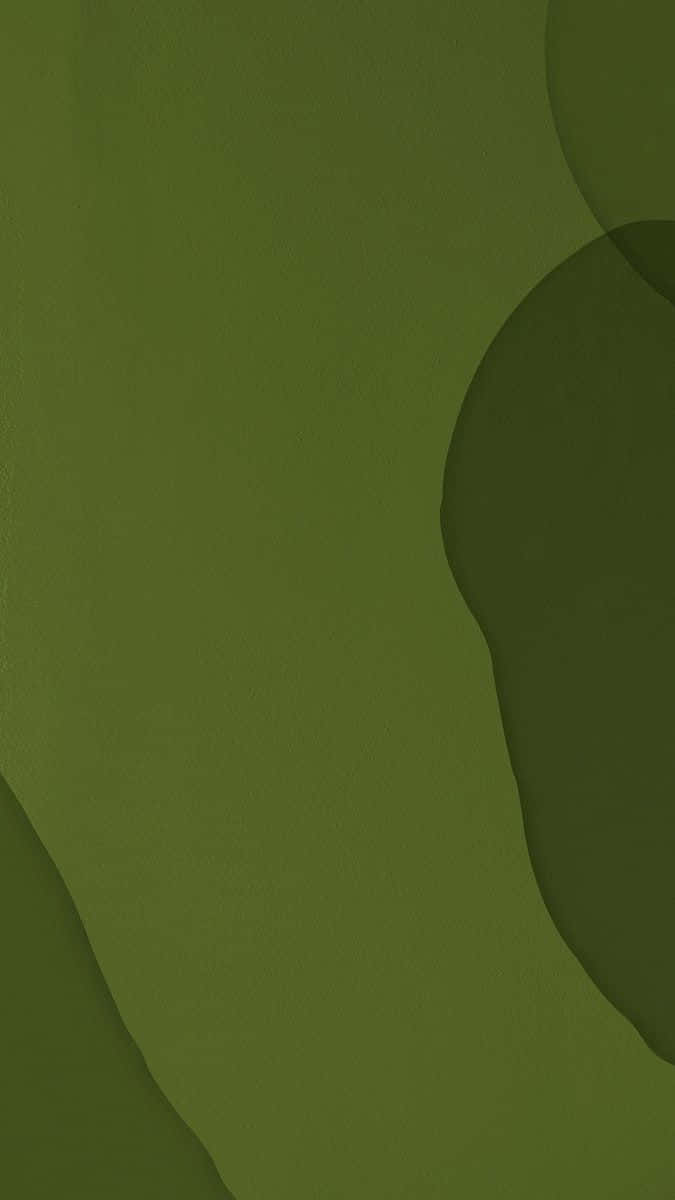 Simple Aesthetic Olive Green Background