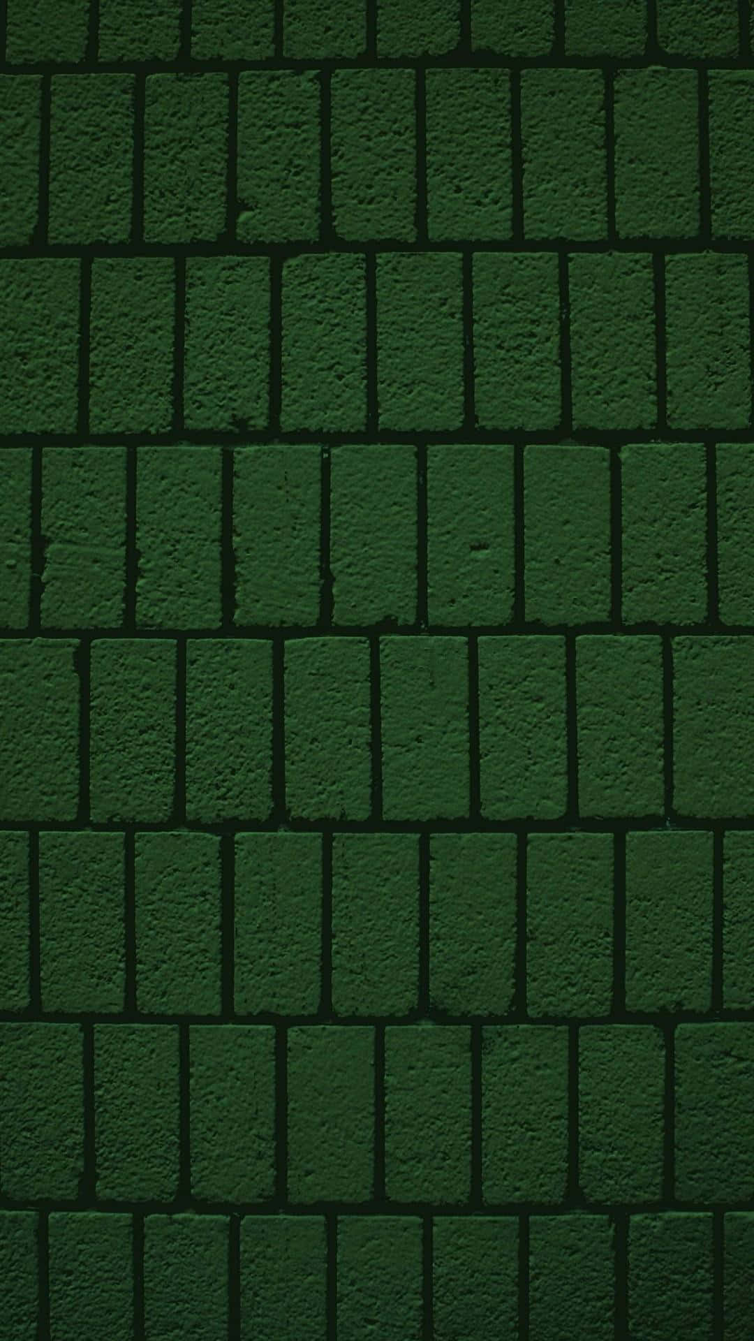 Framhäv Din Stil Med En Elegant Olivgrön Iphone-bakgrundsbild. Wallpaper