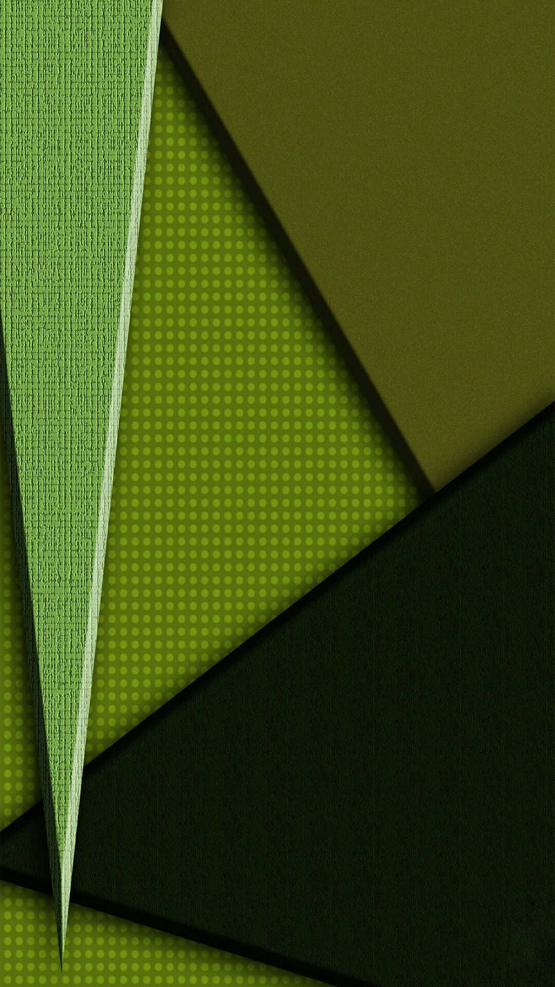 Oplev den moderne udseende af Olive Green iPhone Wallpaper