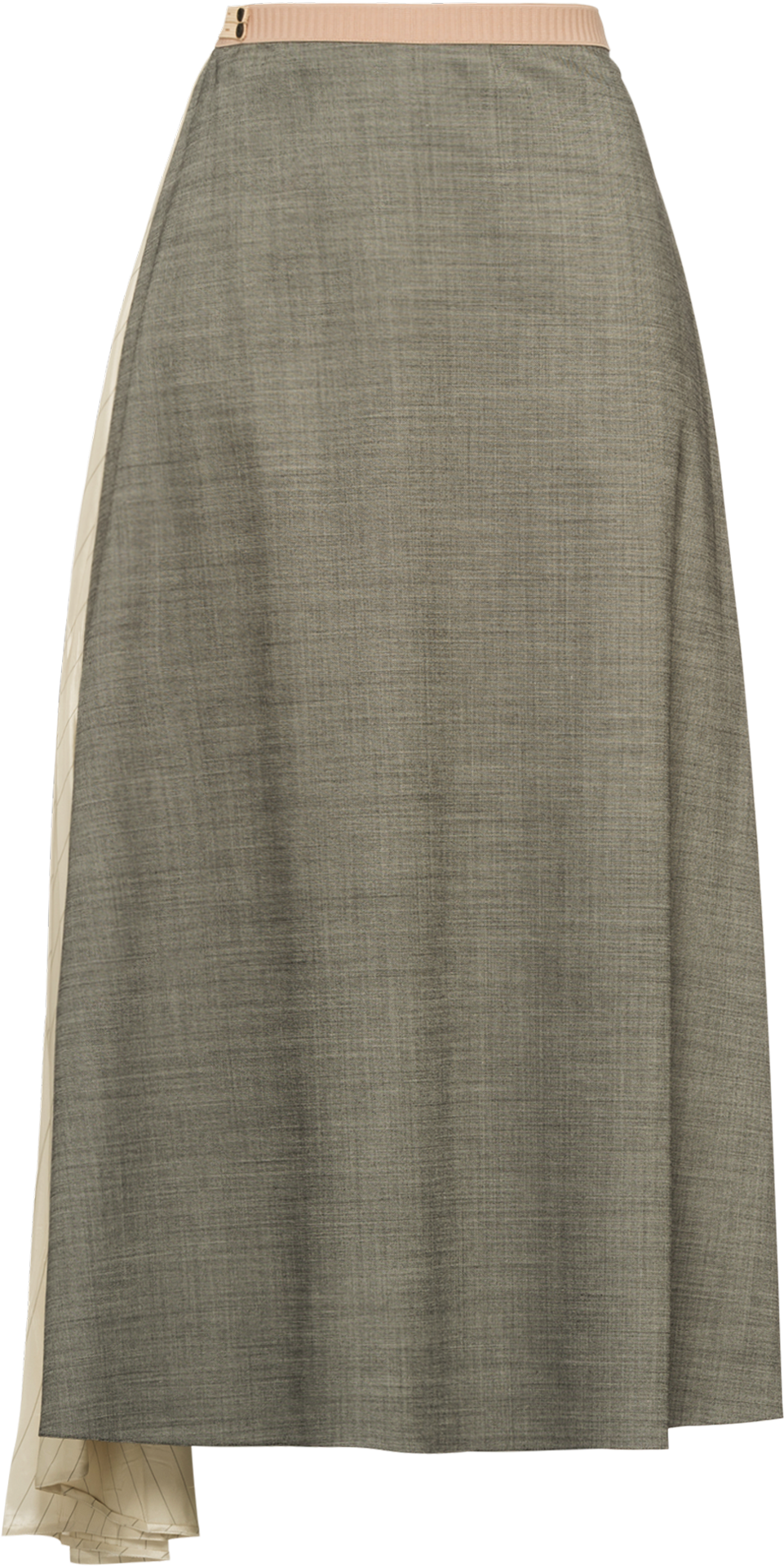 Olive Green Skirt Fabric Texture PNG