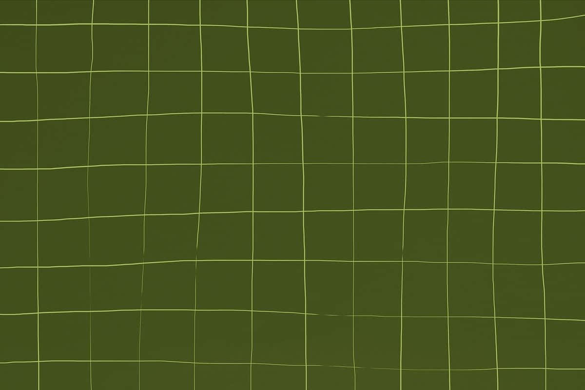 Olive Greenaesthetic Desktop Grid Wallpaper
