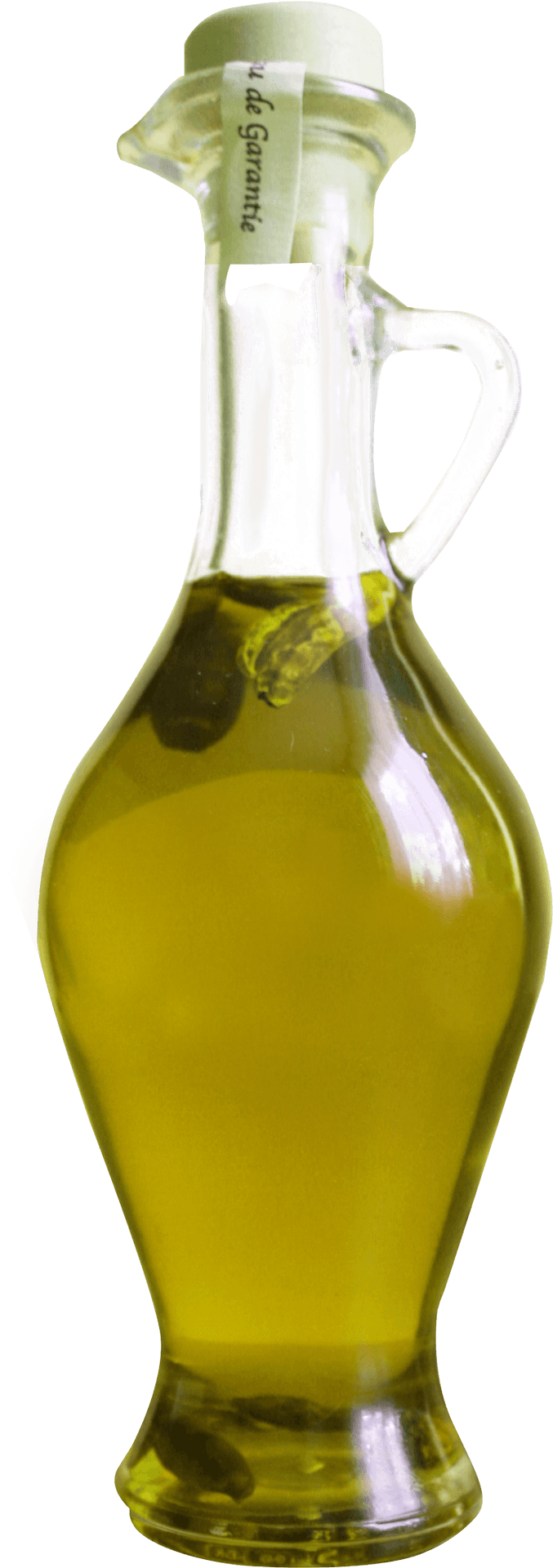 Olive Oil Glass Cruet PNG