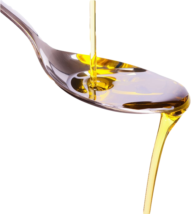 Download Olive Oil Pouring Into Spoon | Wallpapers.com