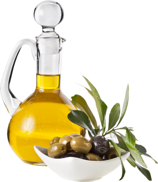 Olive Oiland Olives Display PNG