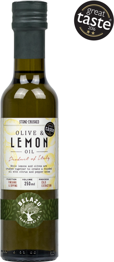 Oliveand Lemon Oil Bottle PNG