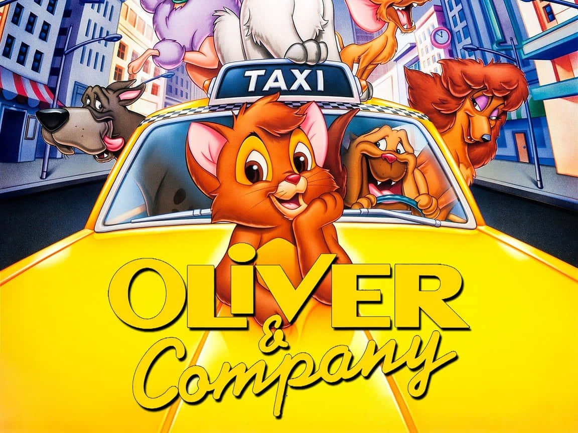 Disney Classic Oliver and Company Wallpaper Wallpaper