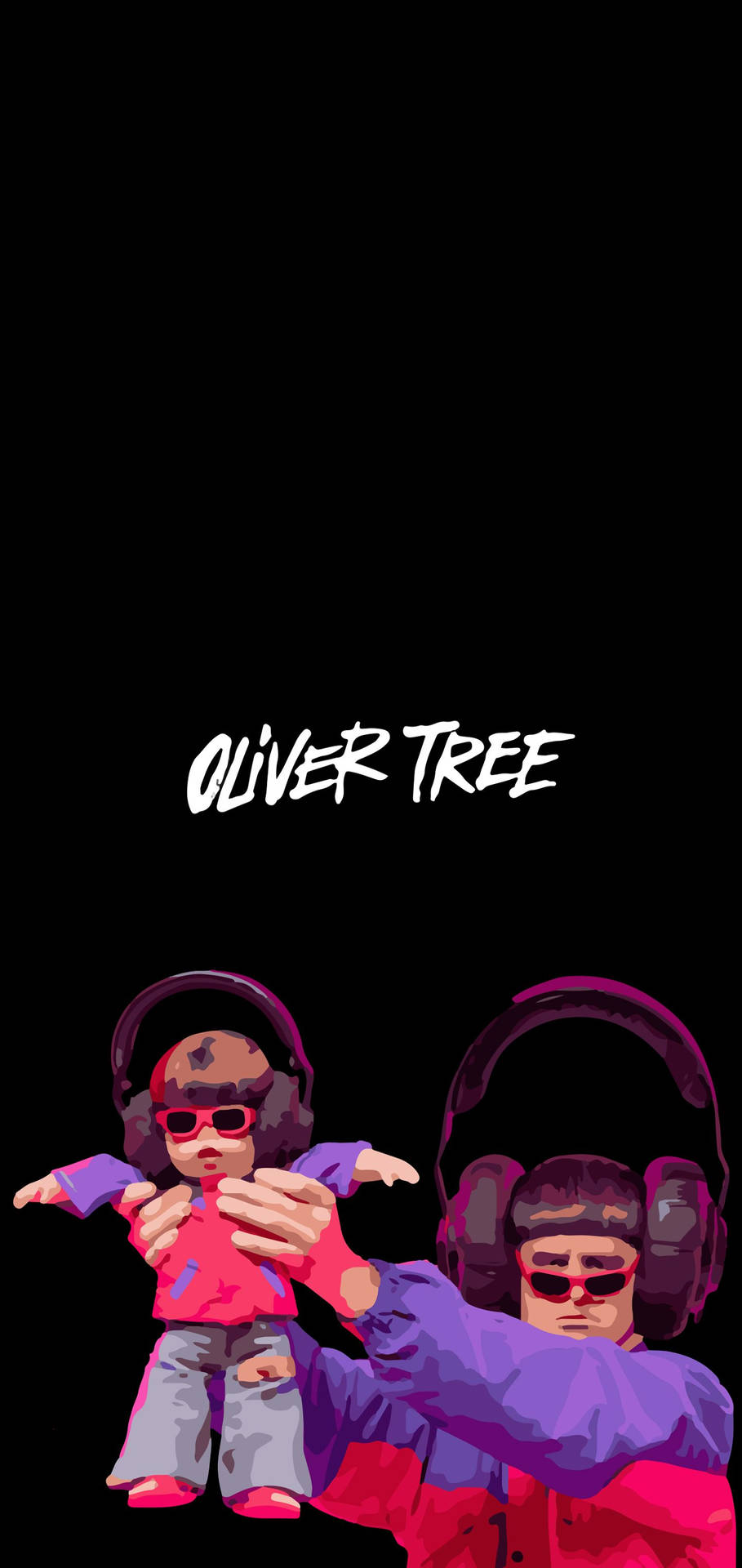 Oliver Tree Doll Wallpaper