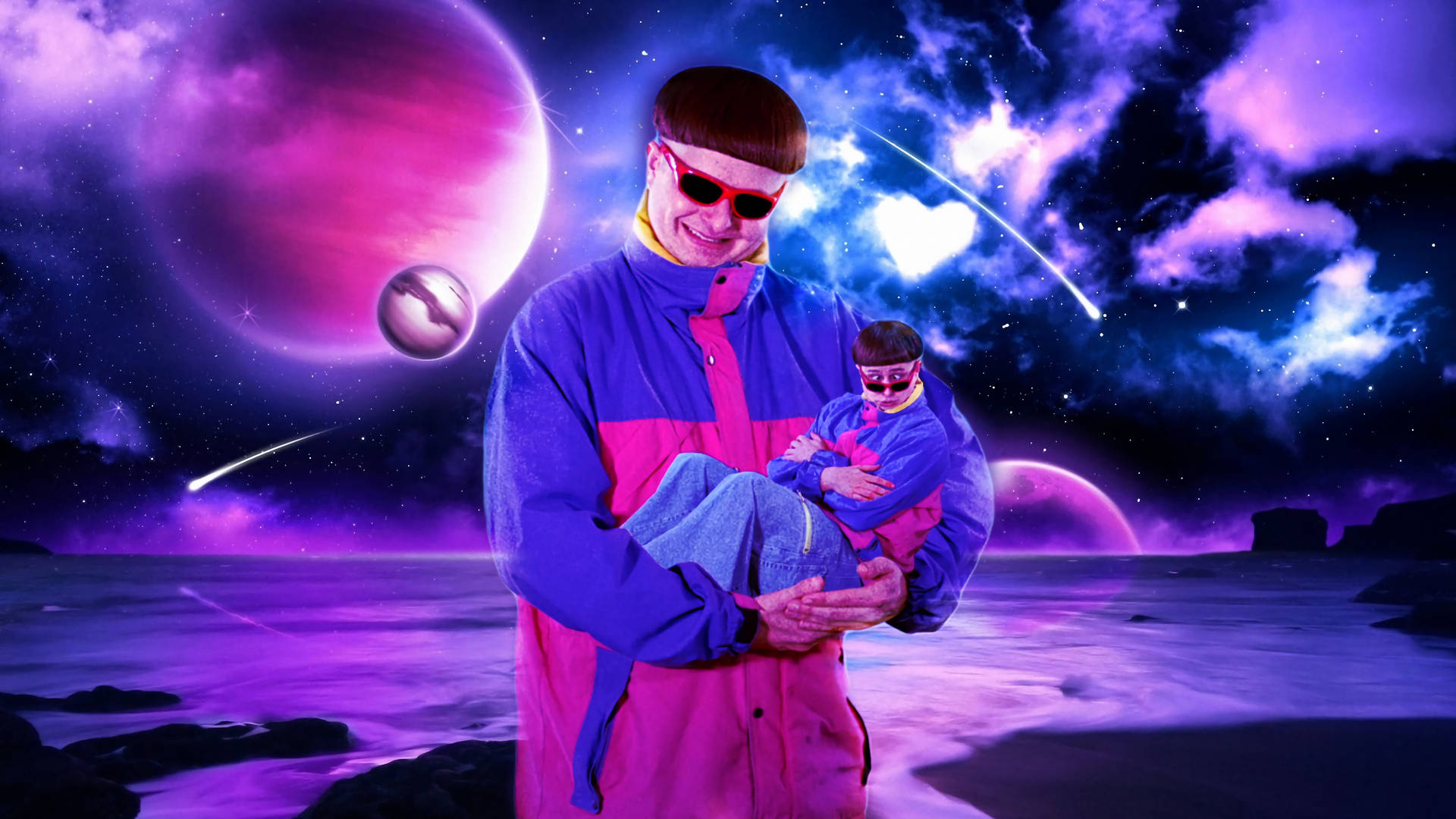 Oliver Tree Performing At A Concert Wallpaper
