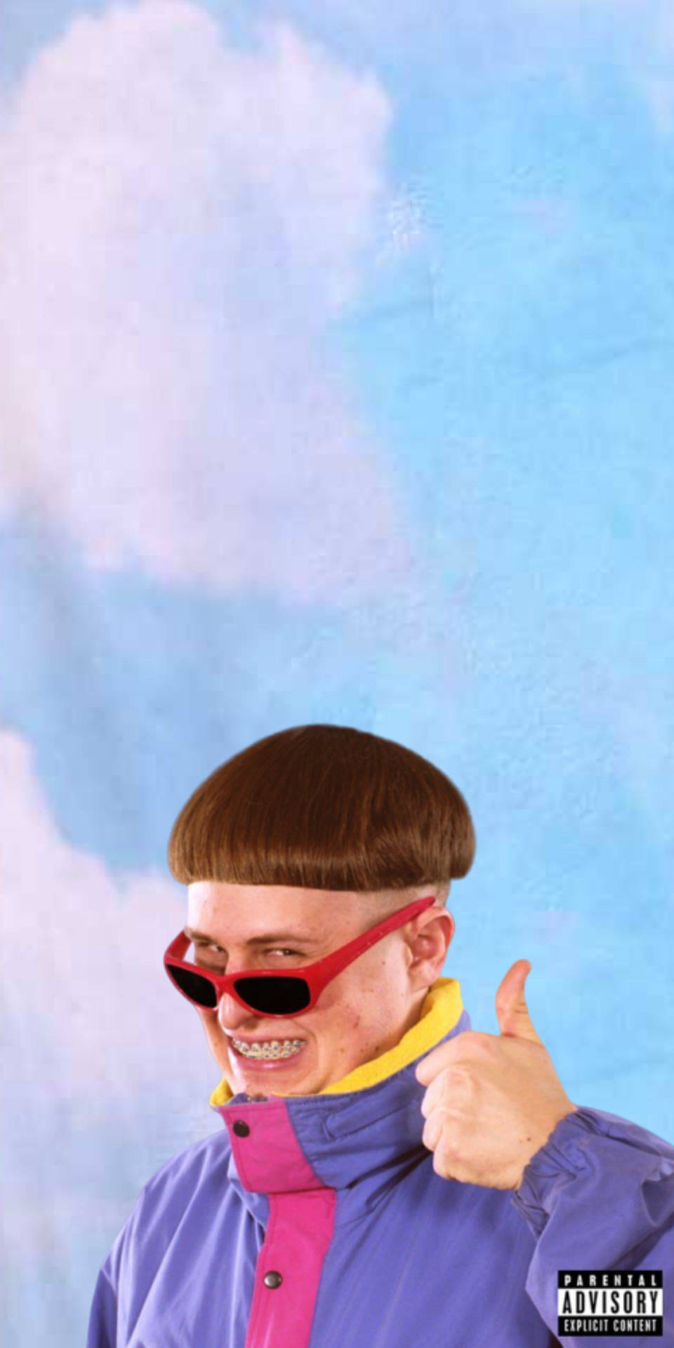 Oliver Tree Red Shades Wallpaper