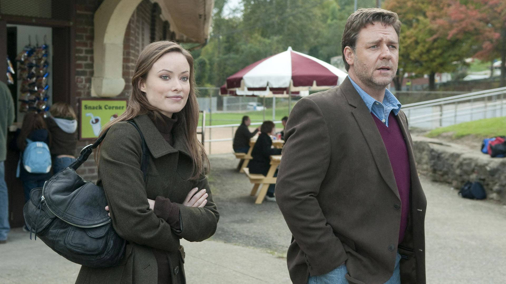 Olivia Wilde And Russel Crowe
