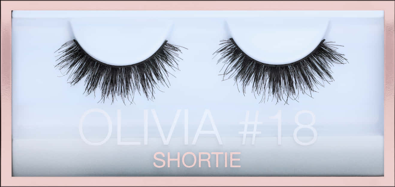 Olivia18 Shortie Fake Eyelashes PNG