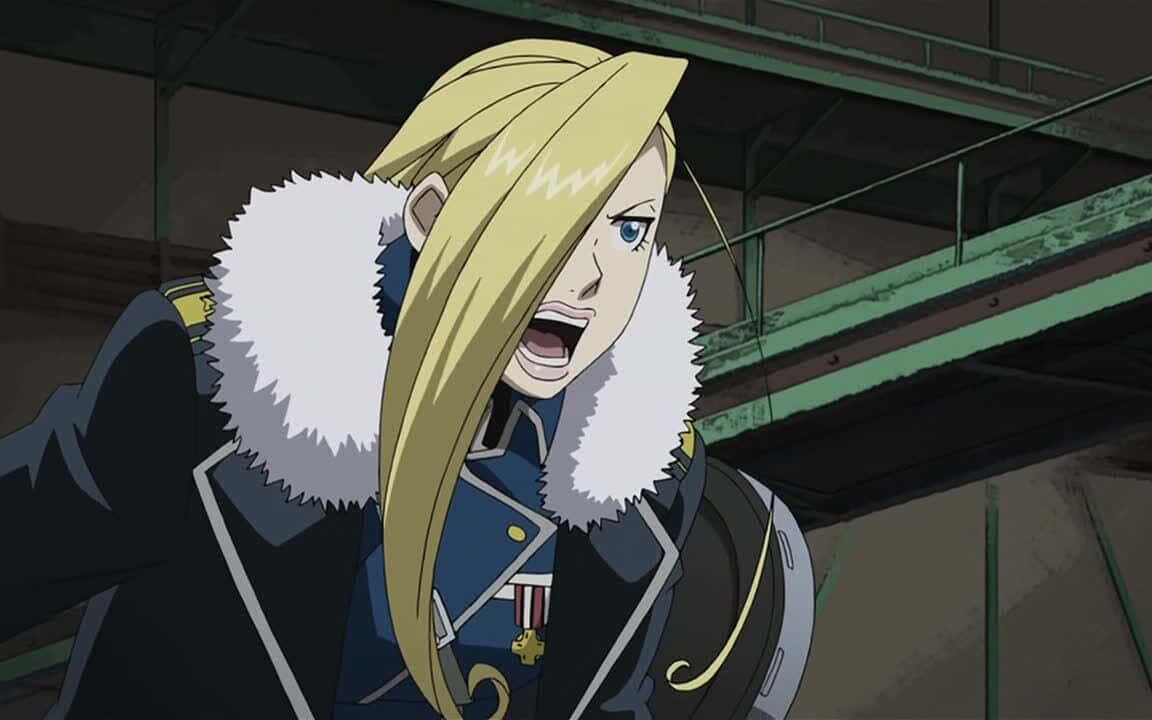 Olivier Mira Armstrong in Action Wallpaper