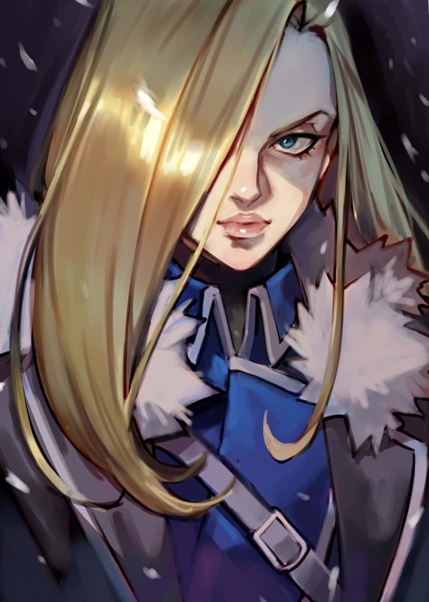 Olivier Mira Armstrong - Kekuatan Dan Tekad Wallpaper