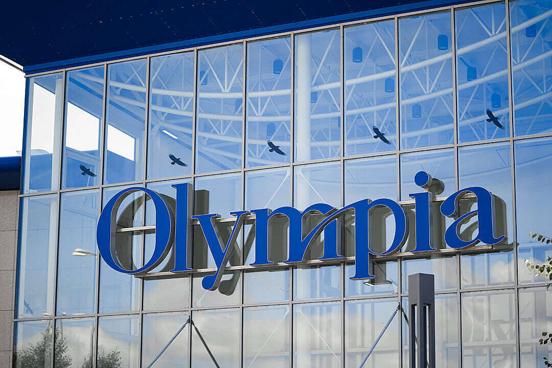 Olympia Indkøbscenter Logo Wallpaper