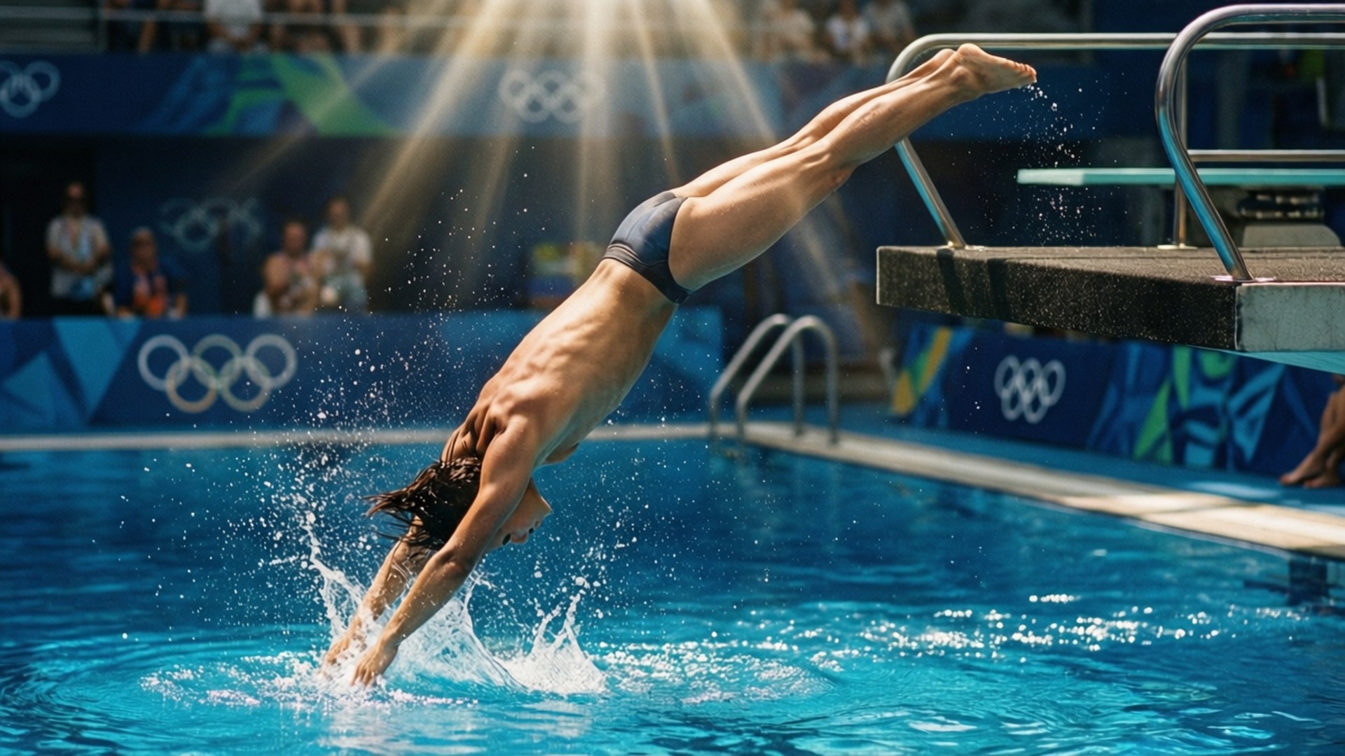Olympische Sprungform Wallpaper