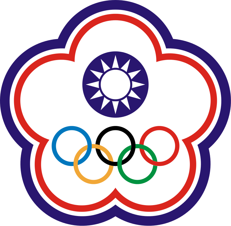 Olympic Ringswith Taiwanese Emblem PNG