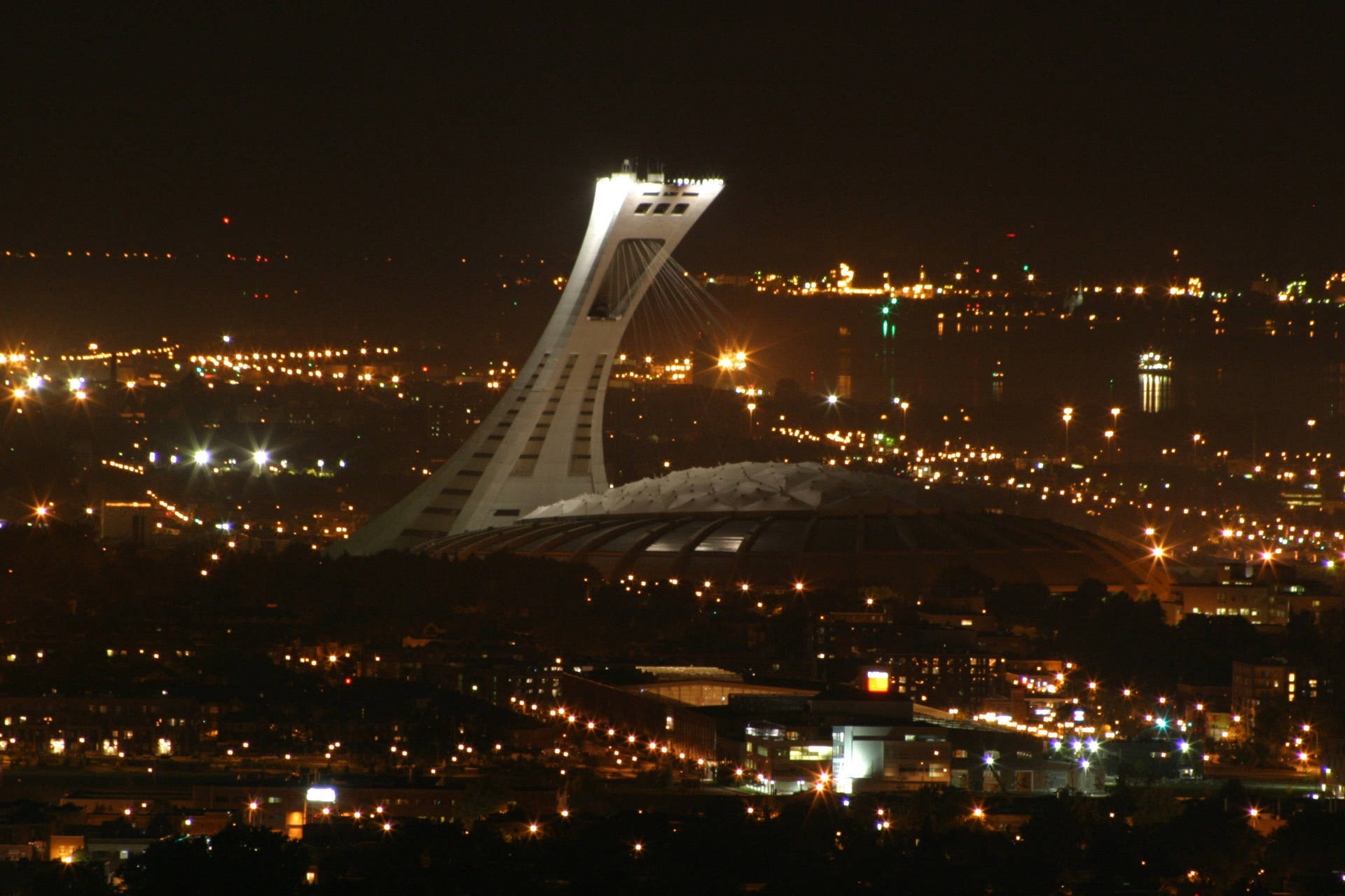 Olympic Stadium In Montreal Wallpaper
