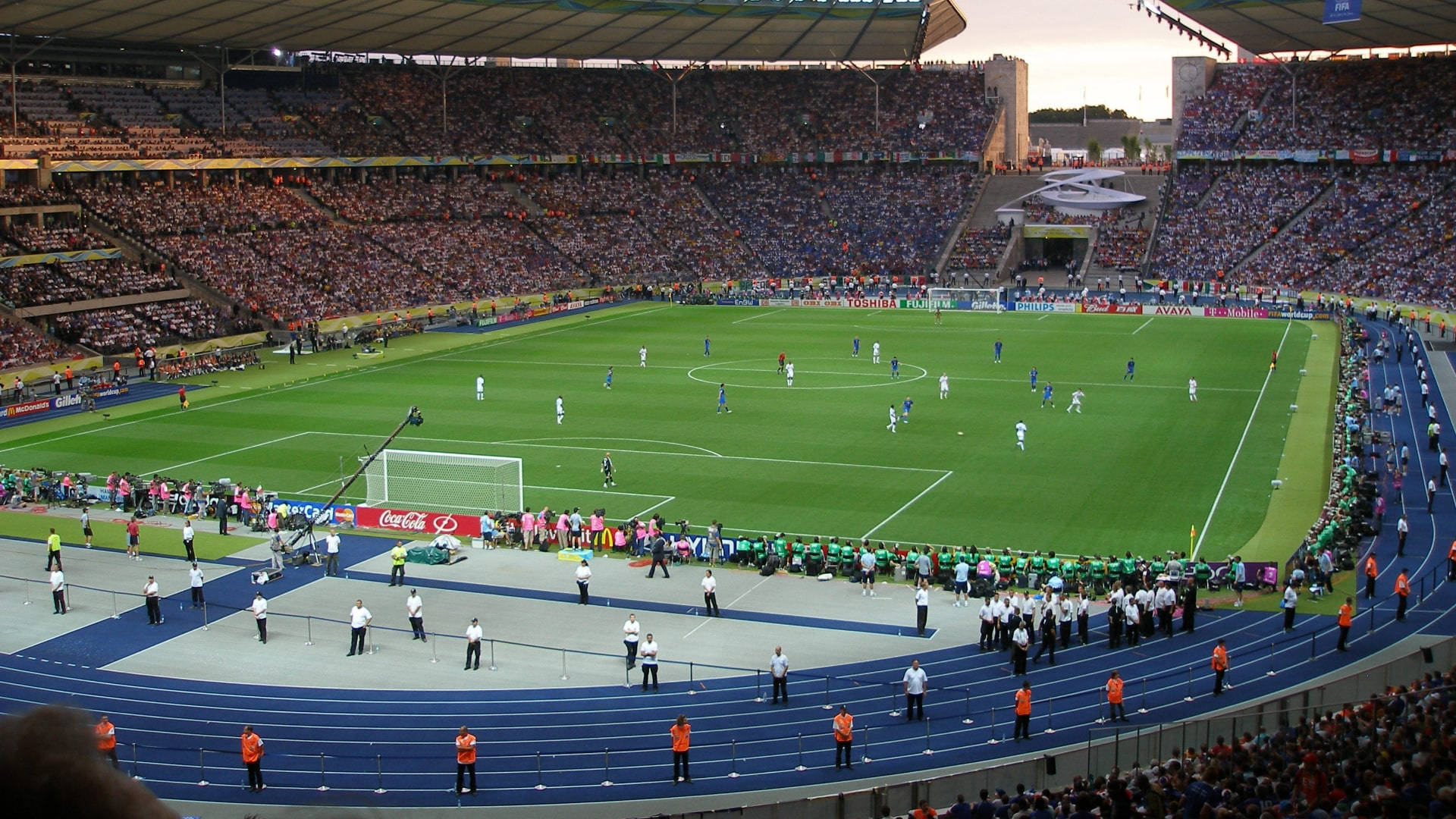 Olympics Inner Football Stadium