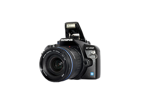 Olympus E450 D S L R Camera PNG