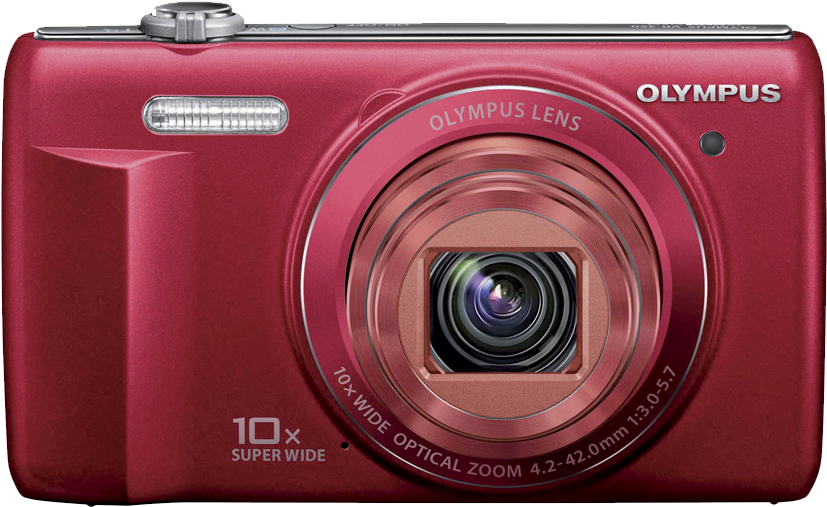 Olympus Red Digital Camera PNG